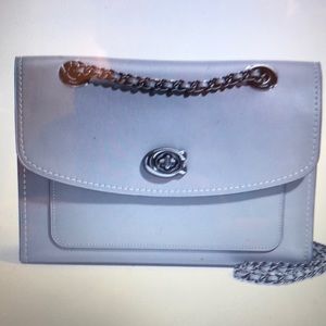 COACH GREY PARKER SHOULDER BAG